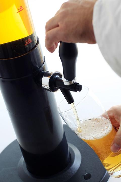Image du produit Hendi Pompe à bière en plexiglas 3 l avec robinet Non Drip
