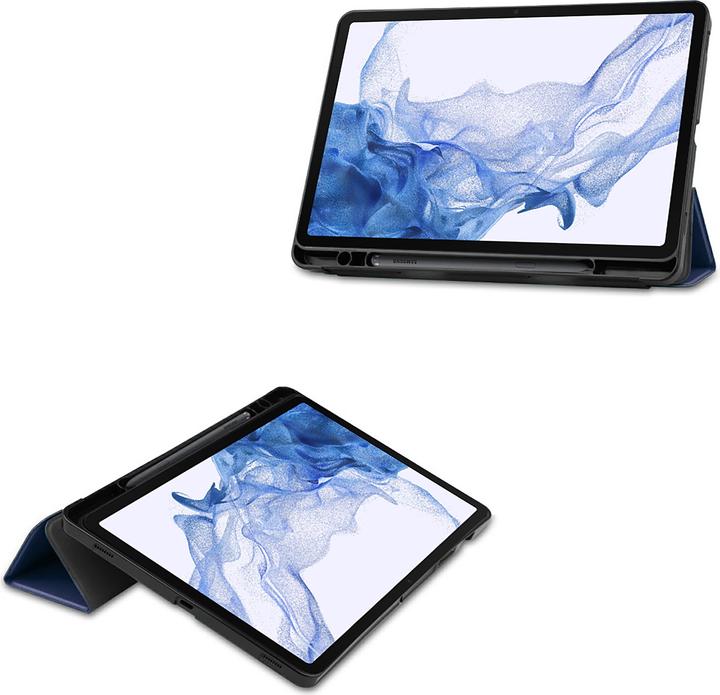 Produktbild Cazy Premium Smart Hülle Kompatibel mit Samsung Galaxy Tab S8+ - Schutz Etui Hülle mit Stifthalter - (Galaxy Tab S8+)
