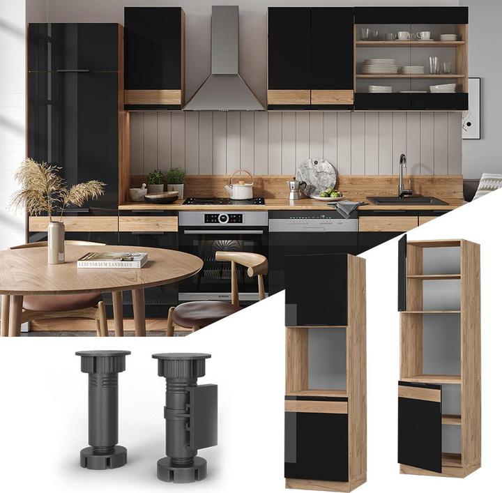 Immagine prodotto Vicco Herdumbauschrank Fame-Line (60 x 58 x 206 cm)