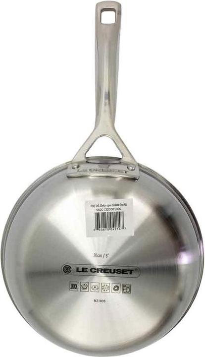 Produktbild Le Creuset Bratpfanne (20 cm, Bratpfanne, Edelstahl)