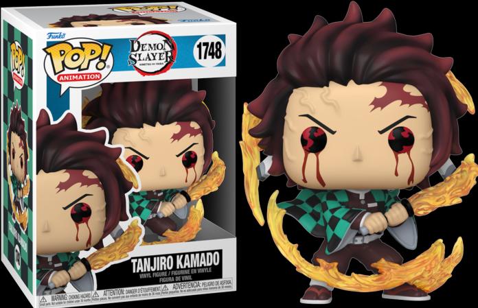 Immagine prodotto Funko Ammazzademoni: Kimetsu no Yaiba POP! Tanjiro(Respiro del sole)