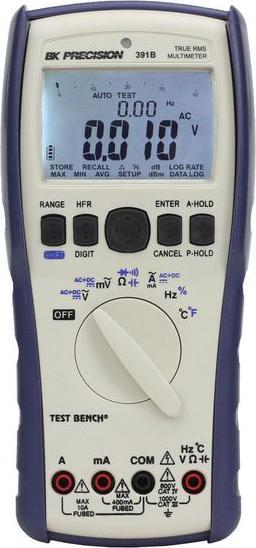 Actual product image BK Precision Digital multimeter, IR-USB True-RMS 1kV 10A 100kHz 40MOhm 40000uF (CAT IV 600V, CAT III)