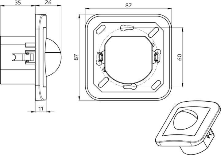 Actual product image BEG Luxomat UP (10 m)