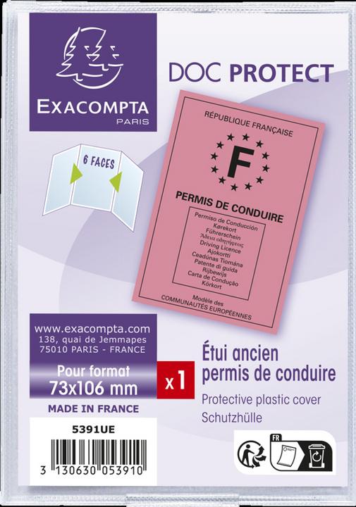 Actual product image Exacompta Driving licence (7.5 x 10.5 cm, 10 x)