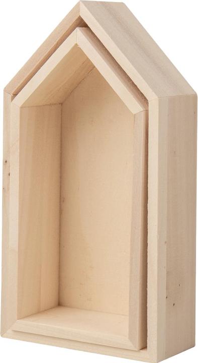 Actual product image Rayher Wood Frame Houses, FSC Mix Credit