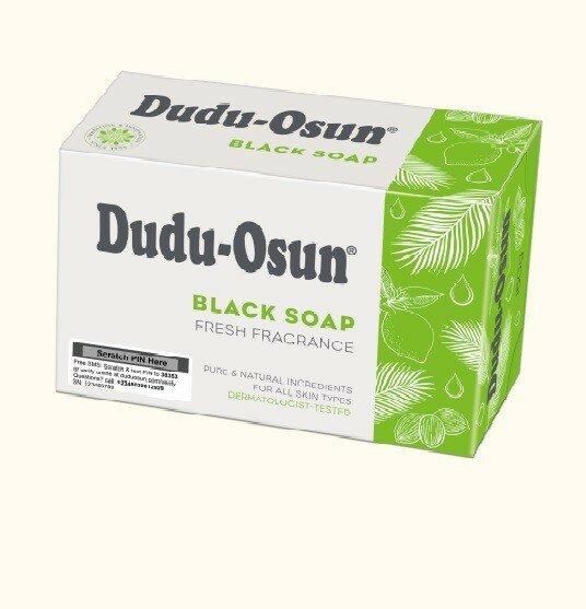Actual product image Tropical Dudu Osun -ack Soapack African Soap 150g (refill)