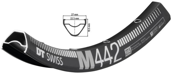 Immagine prodotto DT Swiss M 442 Cerchio MTB 27.5 (27.50")