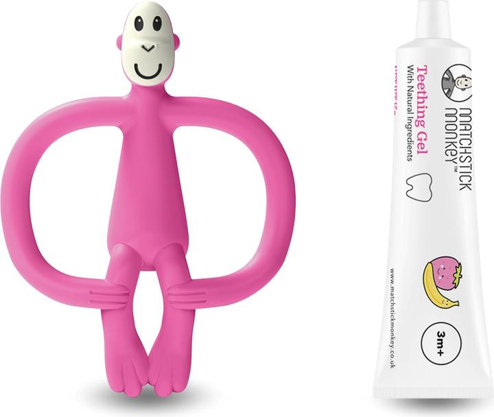 Monkey pink + teething gel