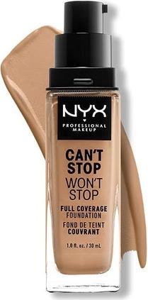 Immagine prodotto NYX Professional Make-Up Can't Stop Won't Stop - Full Coverage Foundation Natural Buff (Buco naturale)