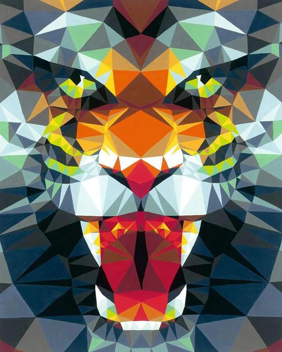 Immagine prodotto Ravensburger CreArt Polygon Tiger