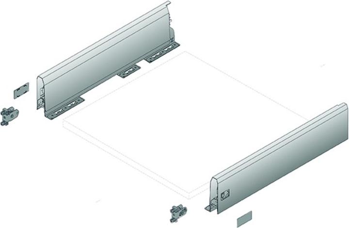 Hettich Flexible Schubkasten-Sets ArciTech, weiss
