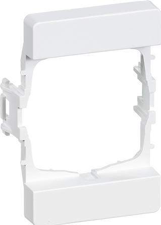 Productafbeelding LK CLIC'LINE overgangsframe voor 1 moduul-inzetstuk voor verticaal gemonteerde draagrails, wit