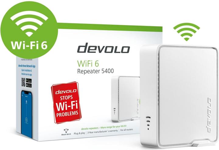 Produktbild Devolo Repeater 5400 (4804 Mbit/s, 574 Mbit/s)