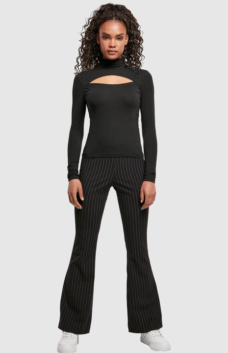 Actual product image Urban Classics Ladies Cut-Out Turtleneck Longsleeve (4XL)