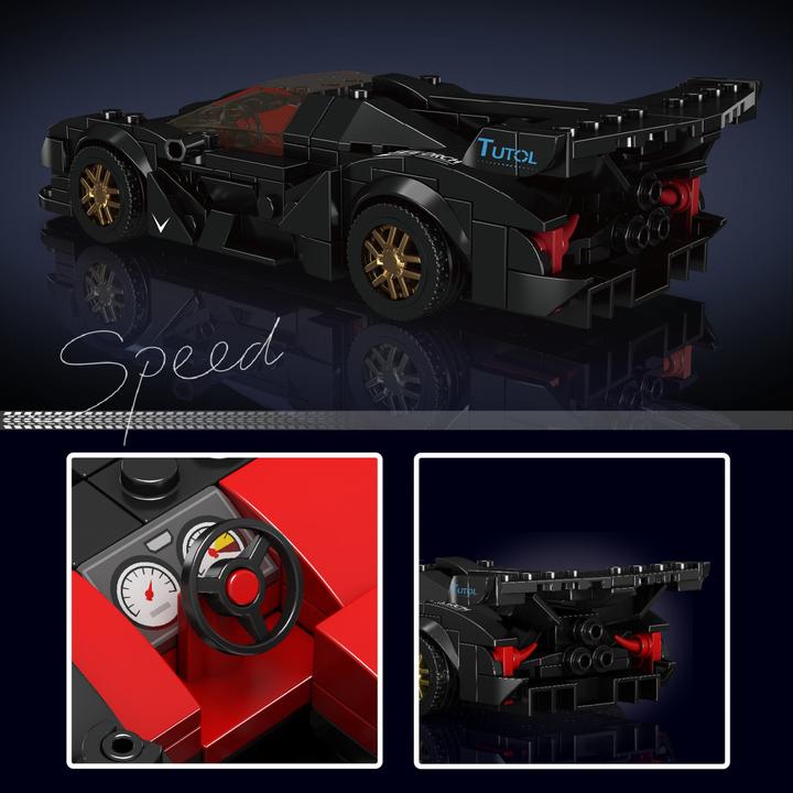Image du produit Mould King Apollo IE Supercar avec boîte de présentation