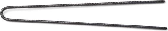 Produktbild Trisa Profi-Haarnadeln geriffelt U-förmig 73mm schwarz 40 Stk. (40 Stk.)