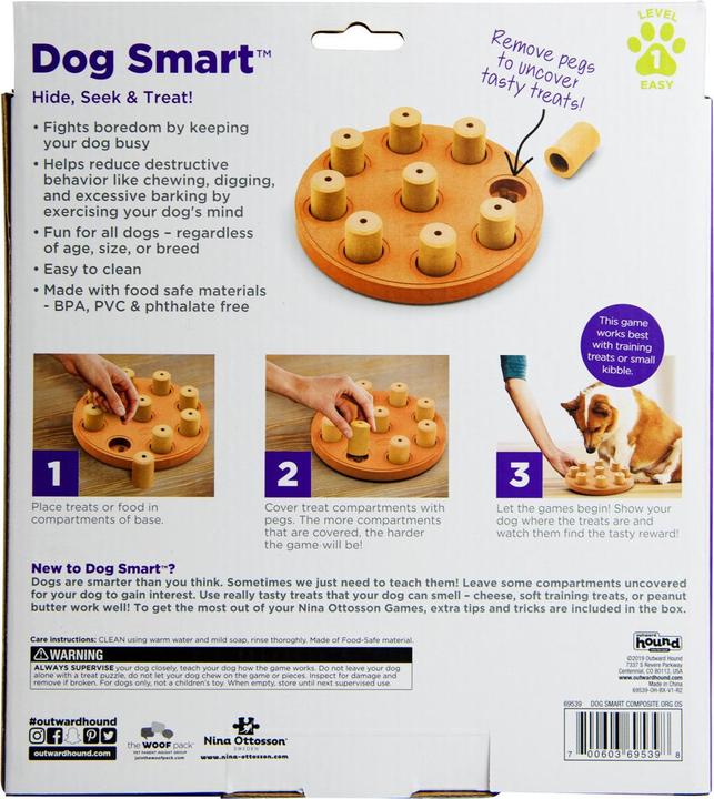 Produktbild Nina Ottosson Dog Smart CompositeLevel 1 (Intelligenzspielzeug Hund)