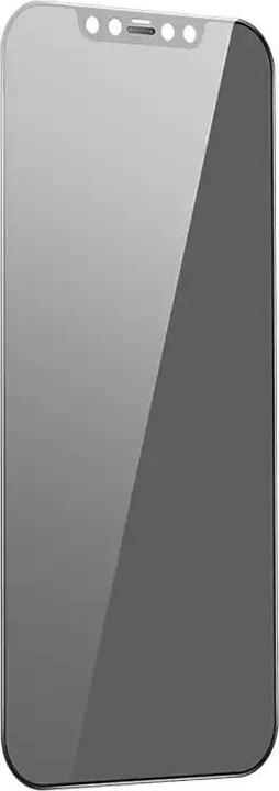 Image du produit Baseus 0.3mm Full-Coverage Privacy Protection Crystal Tempered Glass Screen Protector with Dust Filter for (1 pièce(s), Apple iPhone 12 Pro Max)