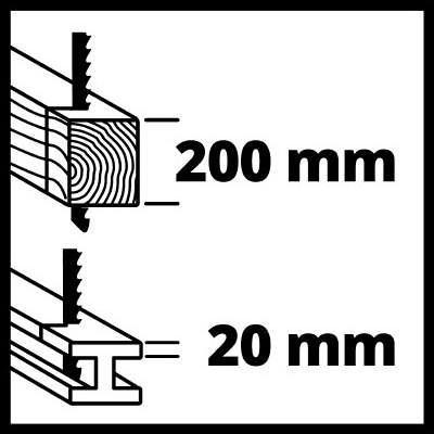 Image du produit Einhell Scie à queue de renard 950