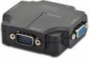 Image du produit Digitus VGA Splitter 2-Port 350MHz int.power amplifier up to 75m max resolution 2048x1536 at 60Hz