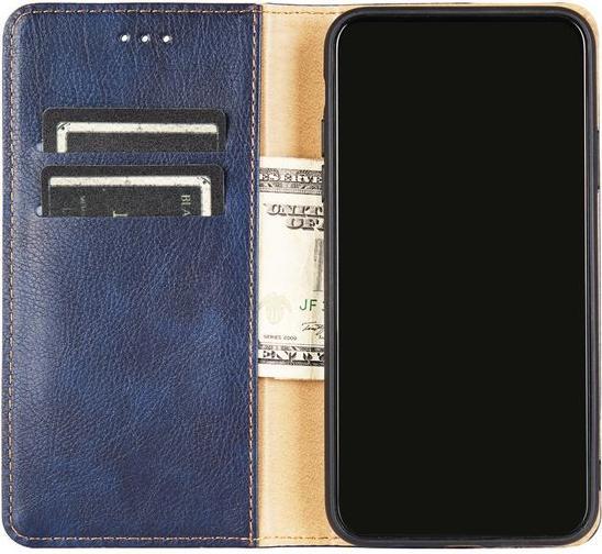 Produktbild MU Classic Crazy Horse V Leder Bookcover Series (Samsung Galaxy S22+)