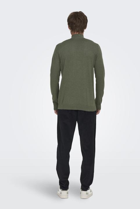 Actual product image Only & Sons Regular fit round neck pullover knitted jumper (L)