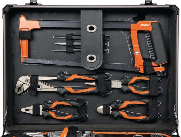 Produktbild Kendo Werkzeugkoffer 124-teilig (124 Teile)