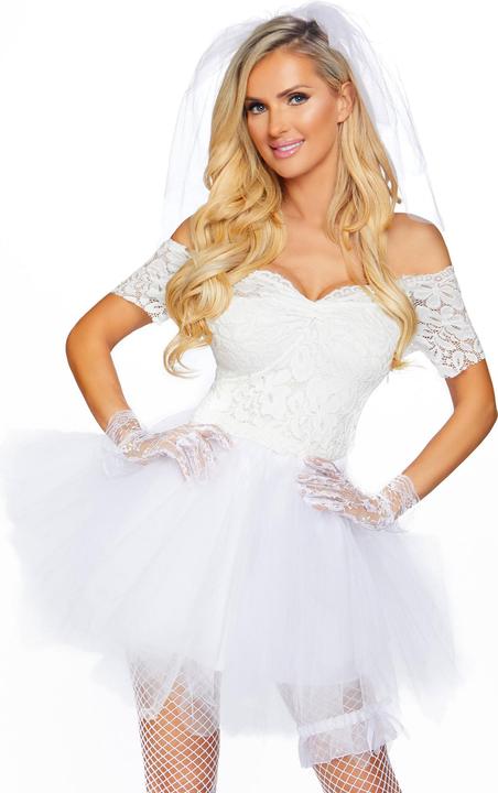 Actual product image Leg Avenue Wedding dress - Brave bride Bianca (S, M)