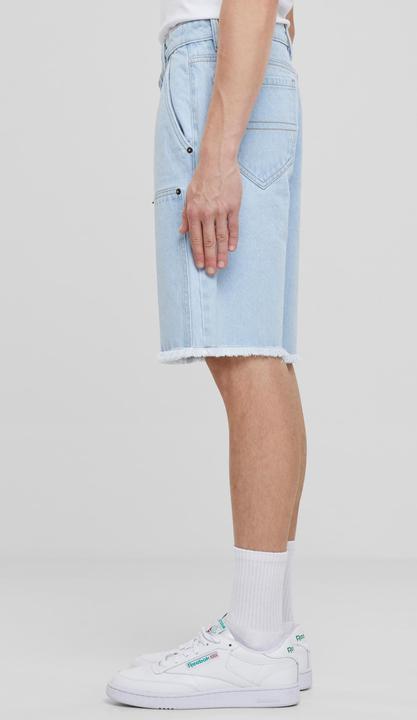 Actual product image Urban Classics Open Edge Two Knee Denim Shorts - 166803 (30)