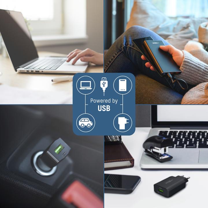 Immagine prodotto Ansmann Caricabatterie Comfort Smart (1 pz., AAA, AA, 800 mAh, Batteria + Caricabatterie)