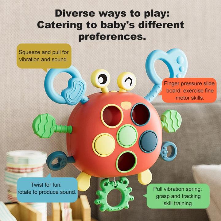Image du produit Activity Board Jouets pour 18M+, tout-petits Jouets sensoriels pour jouets éducatifs Pull String