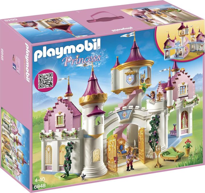 Actual product image Playmobil princess castle (6848)