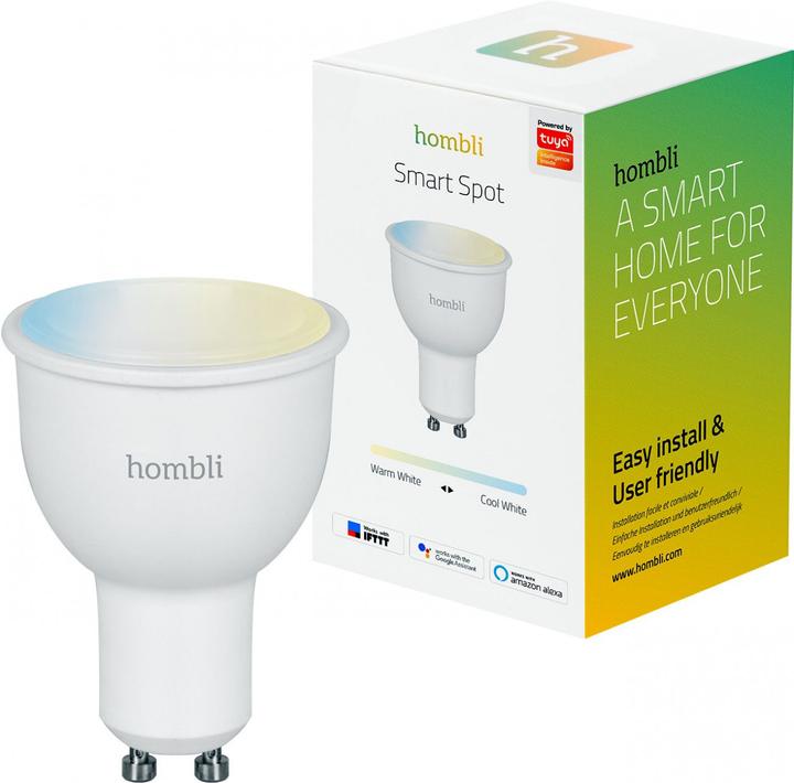 Produktbild Hombli Smart Spot (GU10, 4.50 W, 350 lm, 2 x, F)