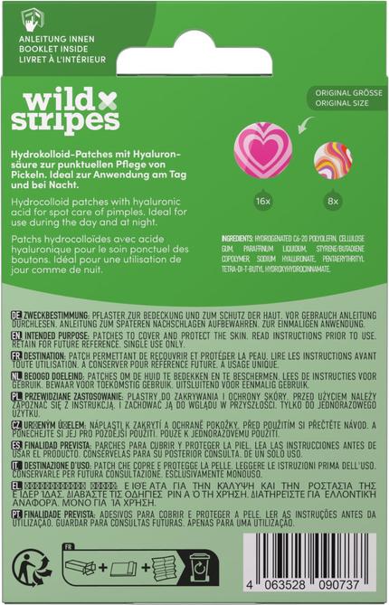 Actual product image Wild Stripes Ant Pickelpfl Hyaluronsa 24 (24 x)