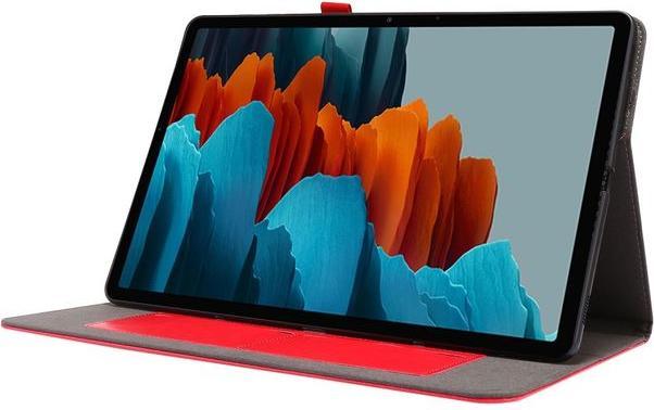 Produktbild MU Classic Zweifach faltbare Crazy Horse Leder Case Hülle (Galaxy Tab S7+)