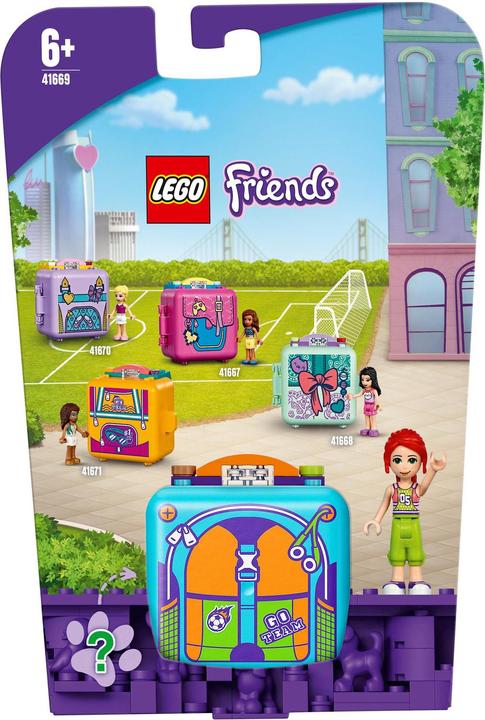 Actual product image LEGO Mia's Football Cube (41669, LEGO Friends)