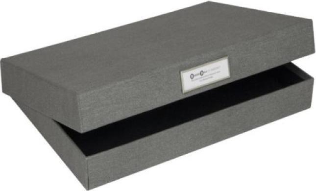Actual product image Bigso Box linen cover Sven anthracite