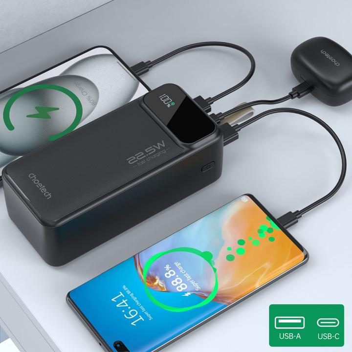 Produktbild Choetech 40000 mAh (40000 mAh, 22.50 W)