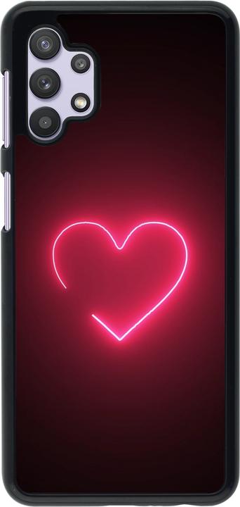 Immagine prodotto PhoneLook Copertina San Valentino 2023 cuore singolo al neon (Samsung Galaxy A32 5G)