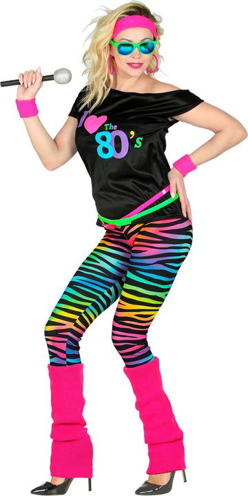 Actual product image Widmann 80s costume (M)