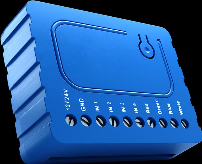 Actual product image Qubino RGBW Dimmer (Dimming actuator)
