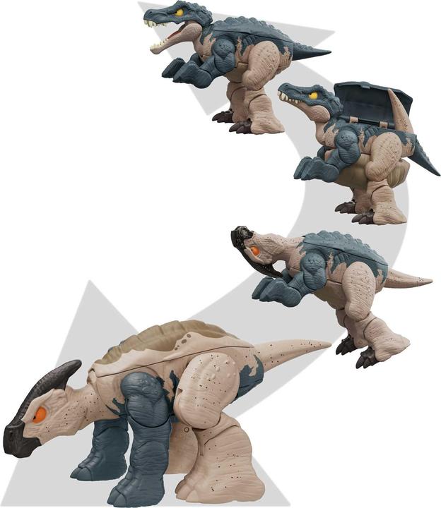 Image du produit Jurassic World FIERCE CHANGERS™ DOUBLE DANGER™ Baryonyx & Parasaurolophus