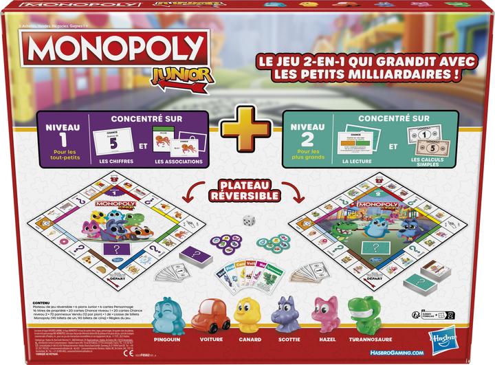 Produktbild Monopoly Junior (Französisch)