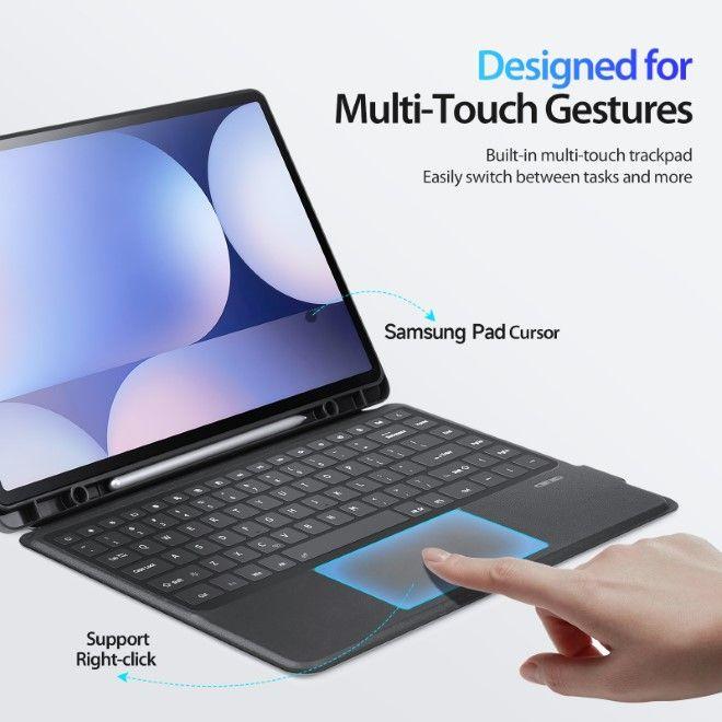 Actual product image Dux Ducis DK Series Keyboard Case (US, Galaxy Tab S9 Ultra, Galaxy Tab S10 Ultra, Galaxy Tab S8 Ultra)