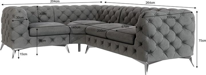 Actual product image Ropez Chelsea (Corner sofa)