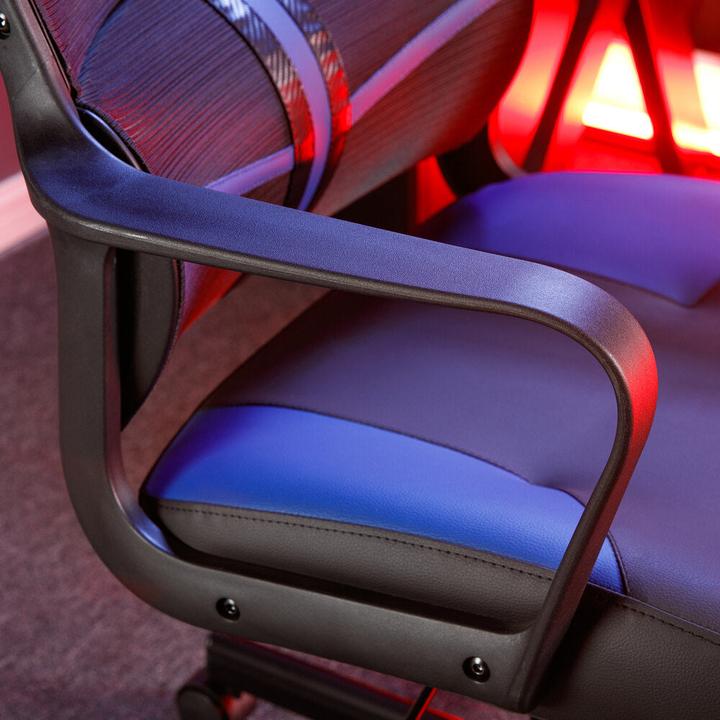 Actual product image X Rocker Chaise de jeu compacte Helix Bleu