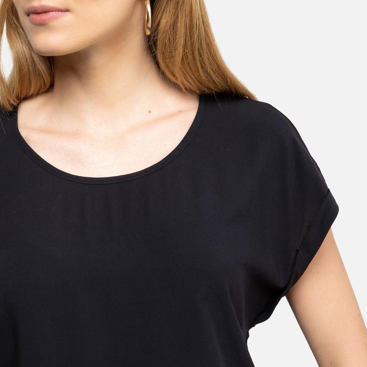 Actual product image Anne Weyburn Tunic shirt with round neckline (44)