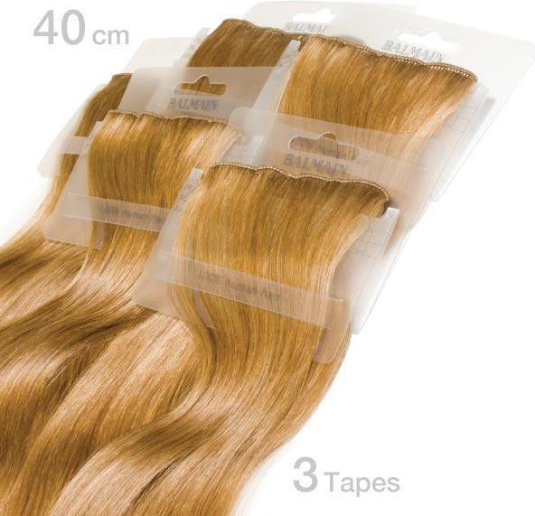 Immagine prodotto Balmain DoubleHair Extensions Human Hair 40cm Length Number 10A Ash Blond 0.11kg (10A Biondo cenere extra super chiaro, 40 cm)