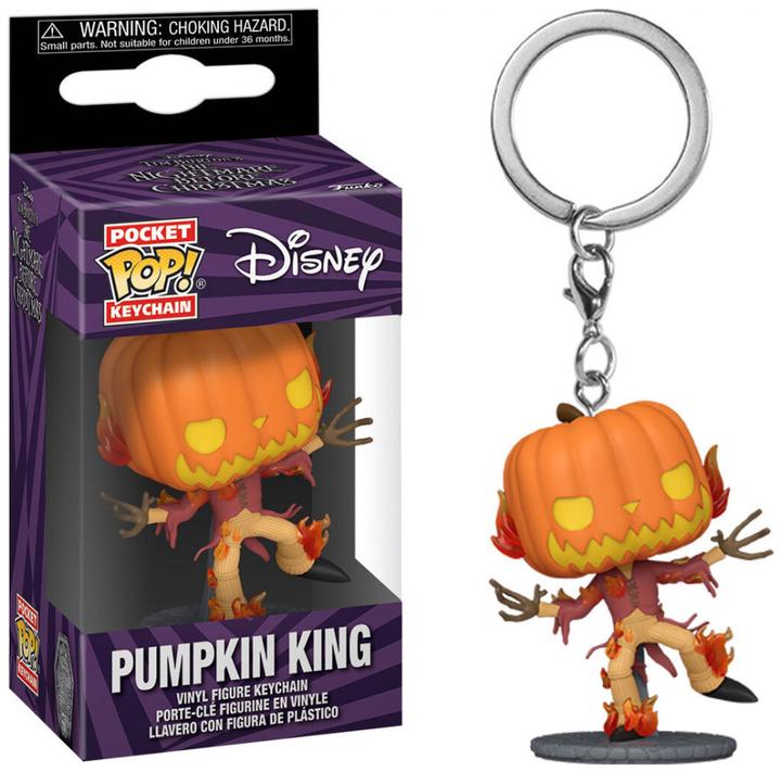 Actual product image Funko NBX "30ème Anniv." - Pocket Pop Keychains - Pumpkin King