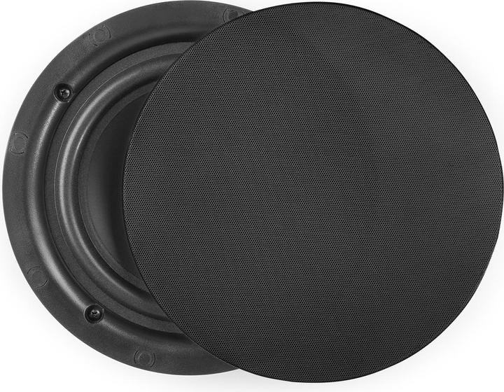 Actual product image Power Dynamics Ceiling Speaker NCBT8B Set of 2, 2x 40W, Black (Active, 1x 80 W)